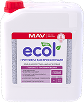 Грунтовка ECOL быстросохнущая